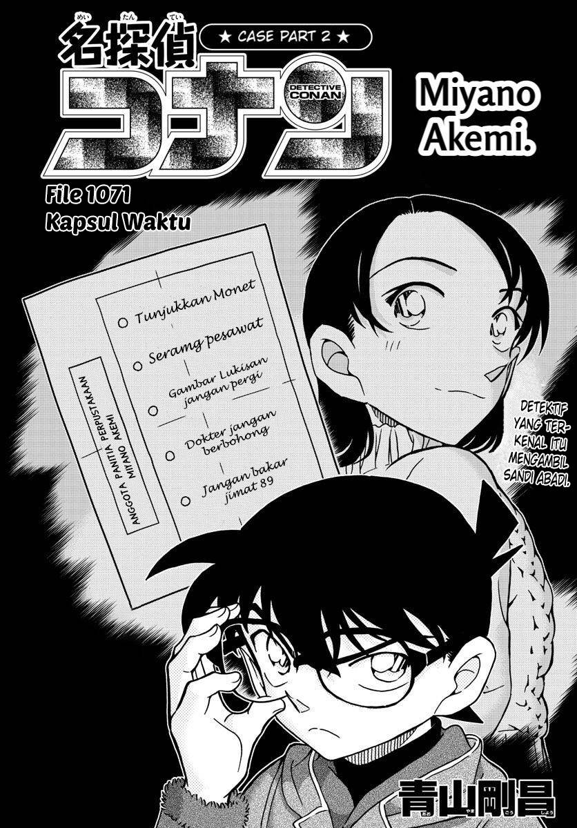 Detective Conan Chapter 1071