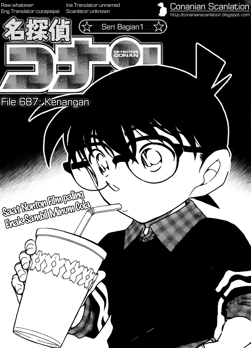 Detective Conan Chapter 687