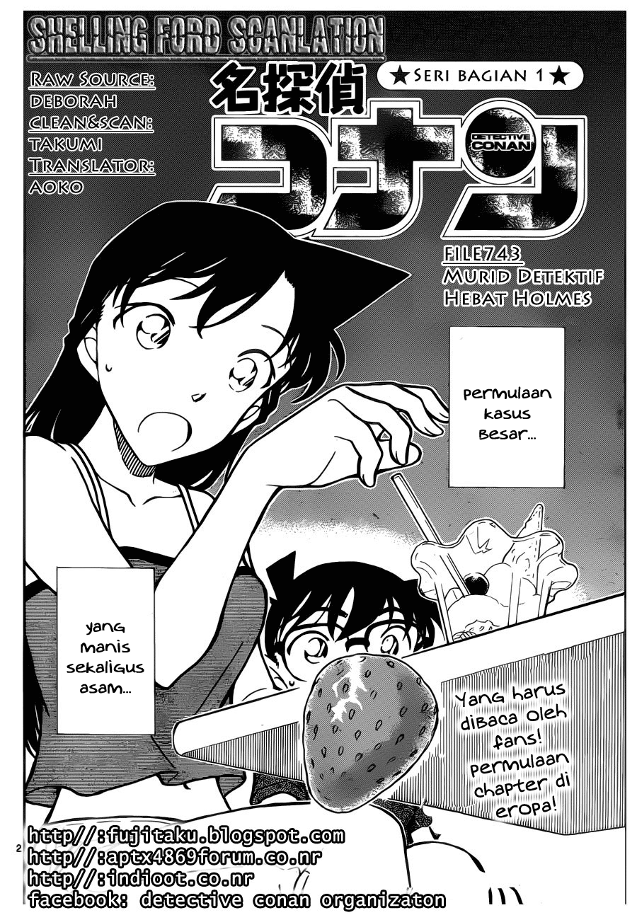 Detective Conan Chapter 743