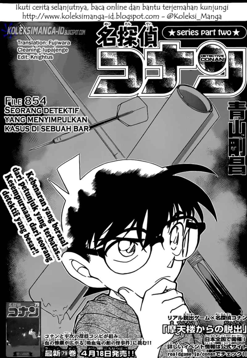 Detective Conan Chapter 854