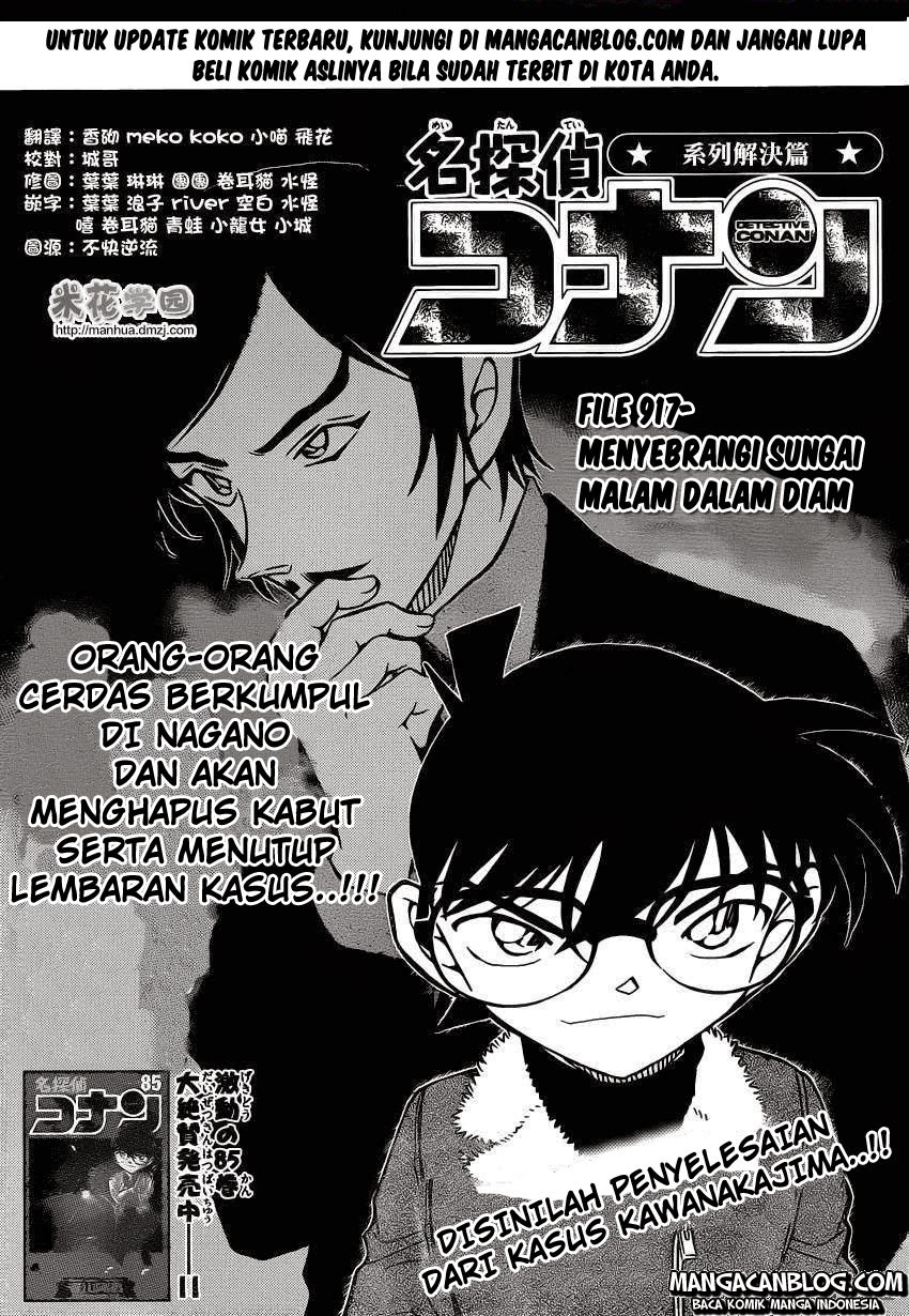 Detective Conan Chapter 917
