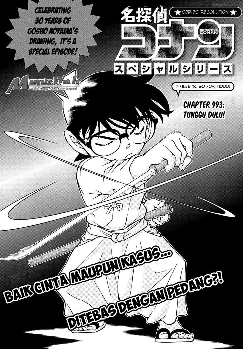 Detective Conan Chapter 993