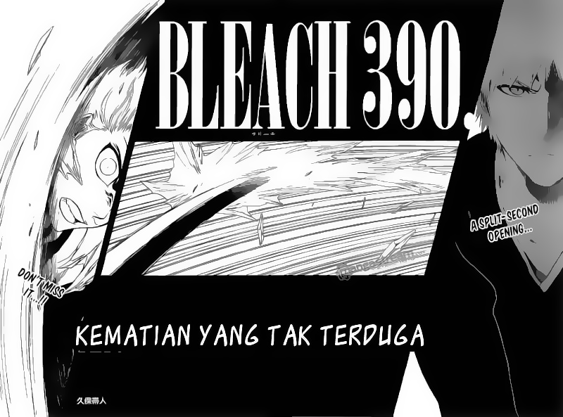 Bleach Chapter 390