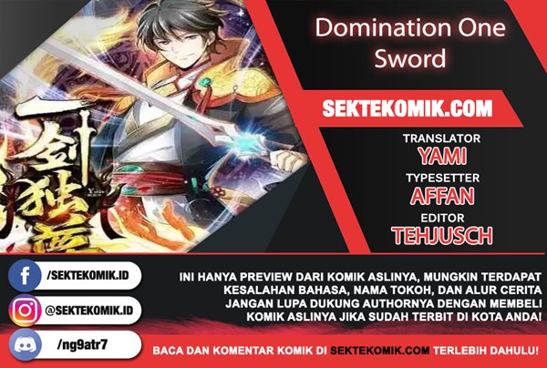 Domination One Sword Chapter 189