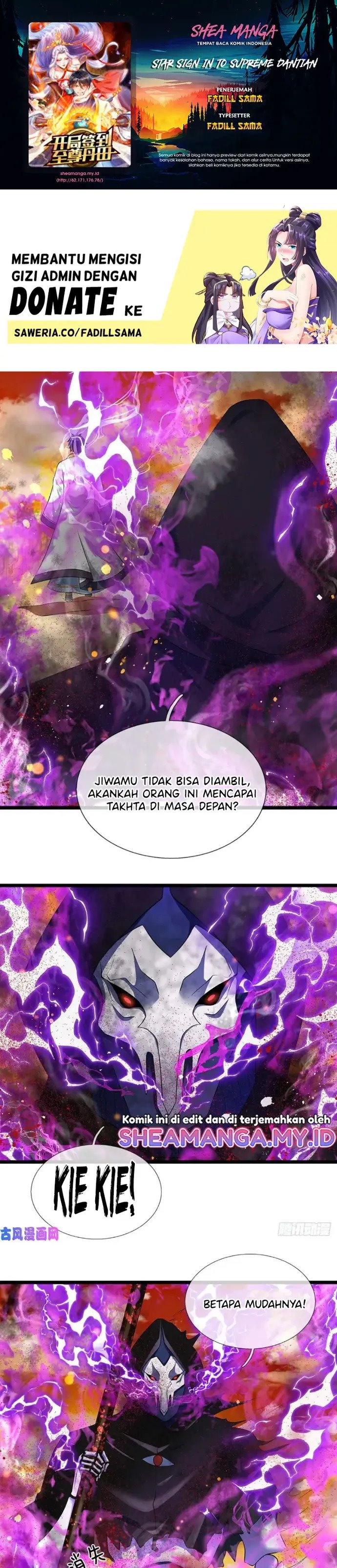 Star Sign In To Supreme Dantian Chapter 73