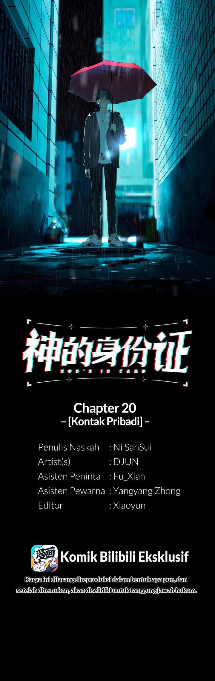 God’s ID Card Chapter 20