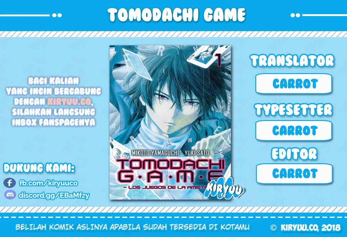 Tomodachi Game Chapter 08
