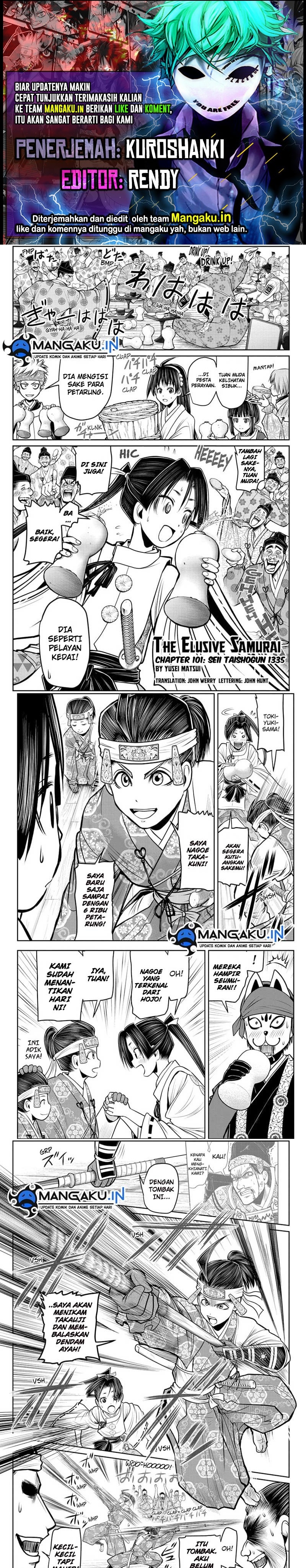 The Elusive Samurai Chapter 101