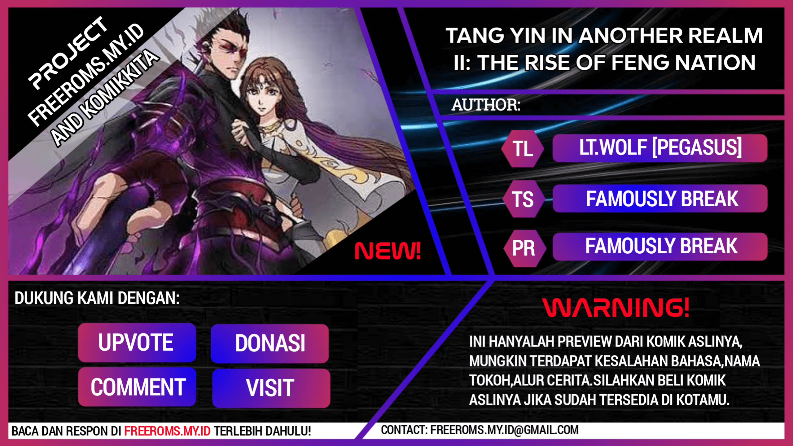 Tang Yin in Another Realm II: The Rise of Feng Nation Chapter 8