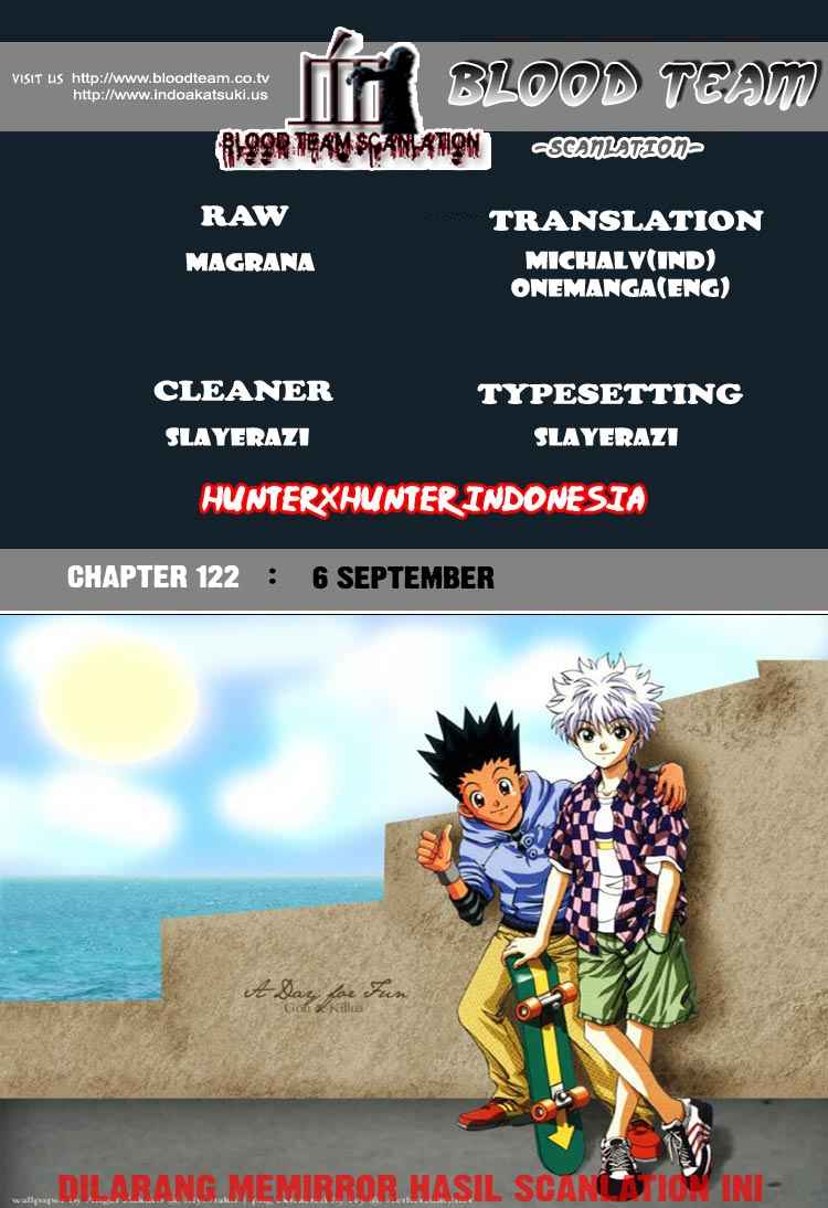 Hunter x Hunter Chapter 122