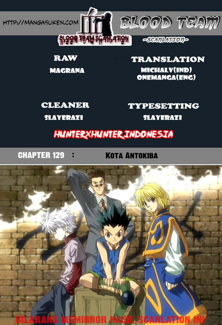 Hunter x Hunter Chapter 129