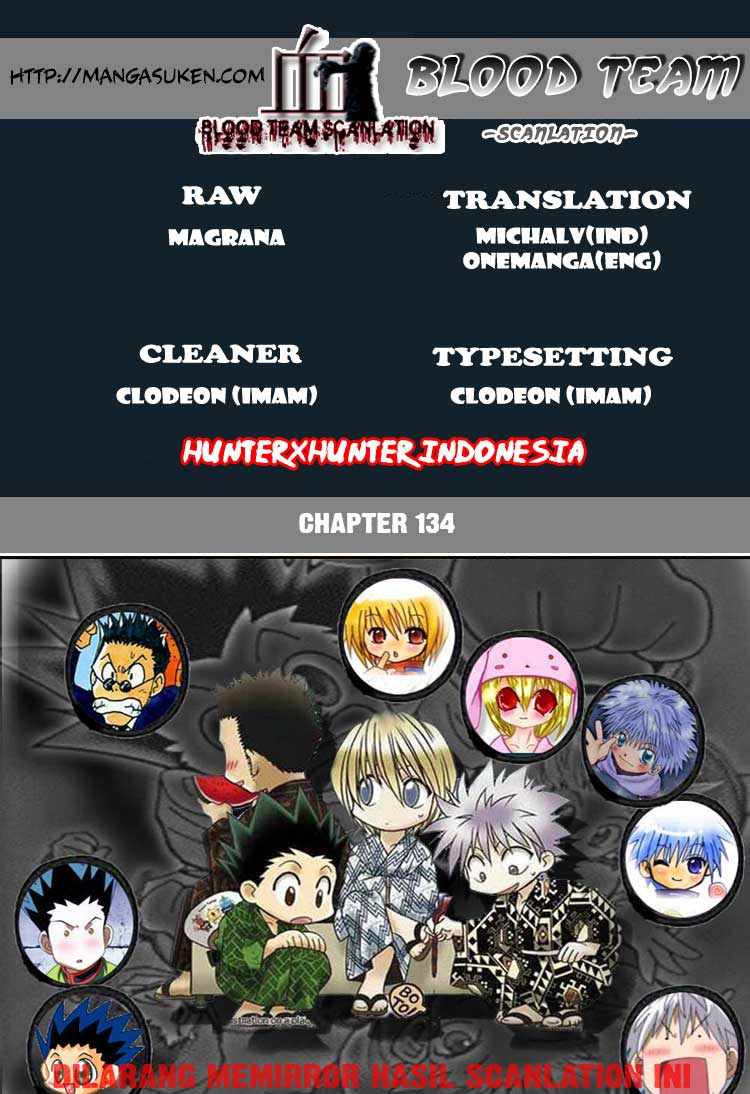 Hunter x Hunter Chapter 134