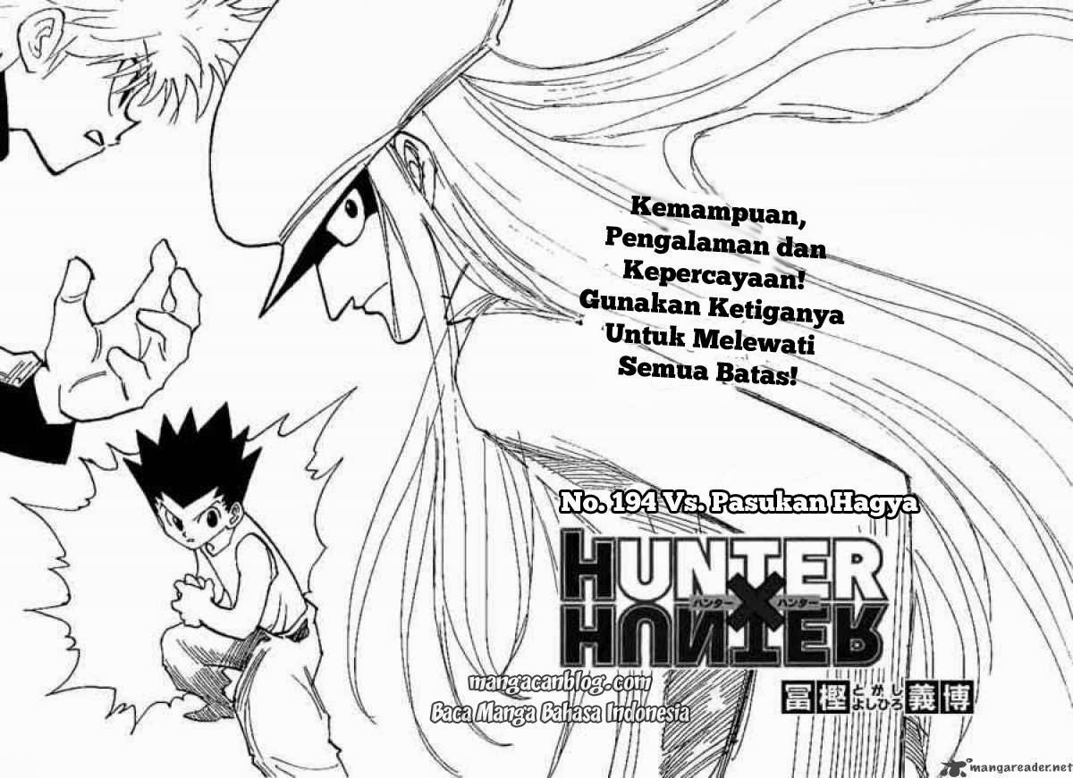 Hunter x Hunter Chapter 194