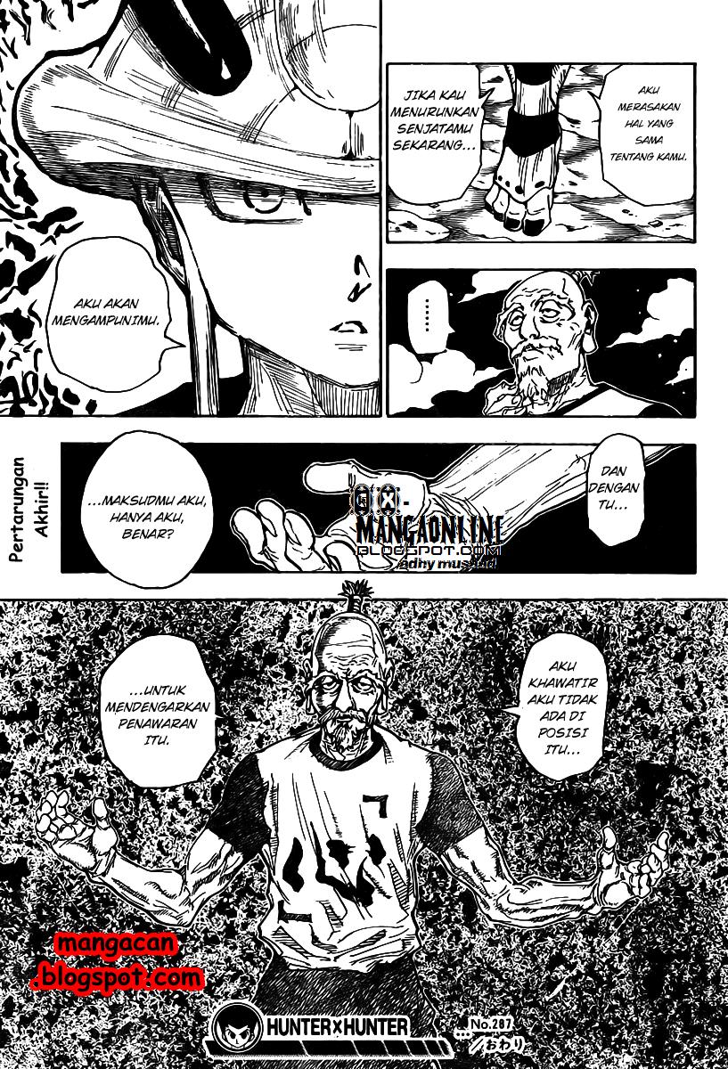 Hunter x Hunter Chapter 287