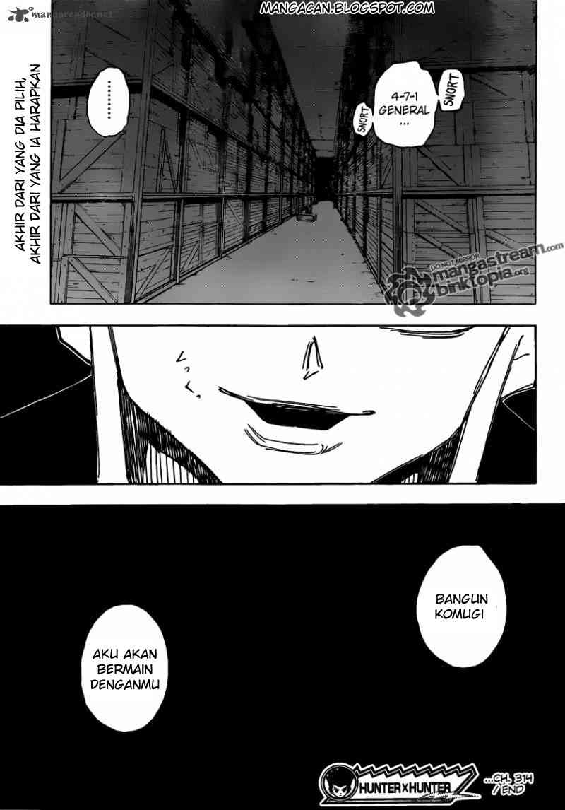 Hunter x Hunter Chapter 314