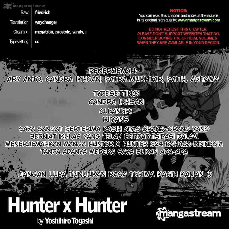 Hunter x Hunter Chapter 324