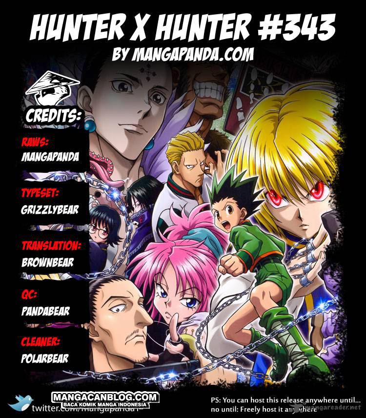 Hunter x Hunter Chapter 343