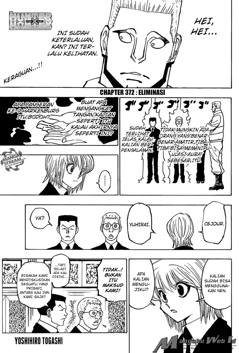 Hunter x Hunter Chapter 372