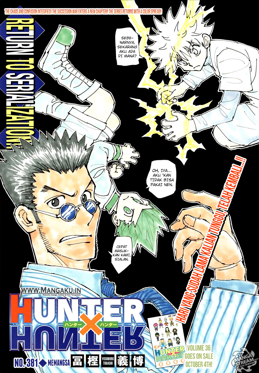 Hunter x Hunter Chapter 381