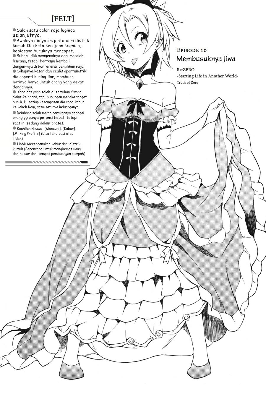 Re:Zero Kara Hajimeru Isekai Seikatsu – Daisanshou – Truth of Zero Chapter 10