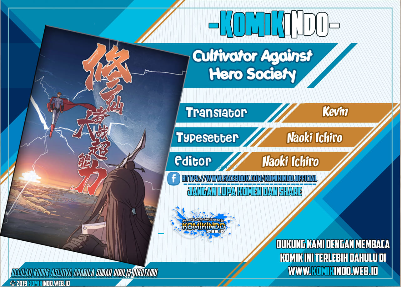 Cultivator Against Hero Society Chapter 1