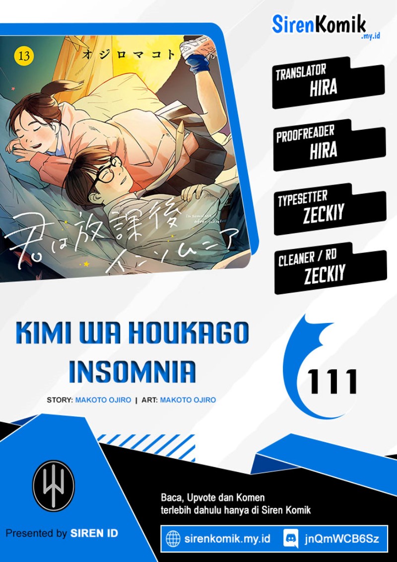 Kimi wa Houkago Insomnia Chapter 111