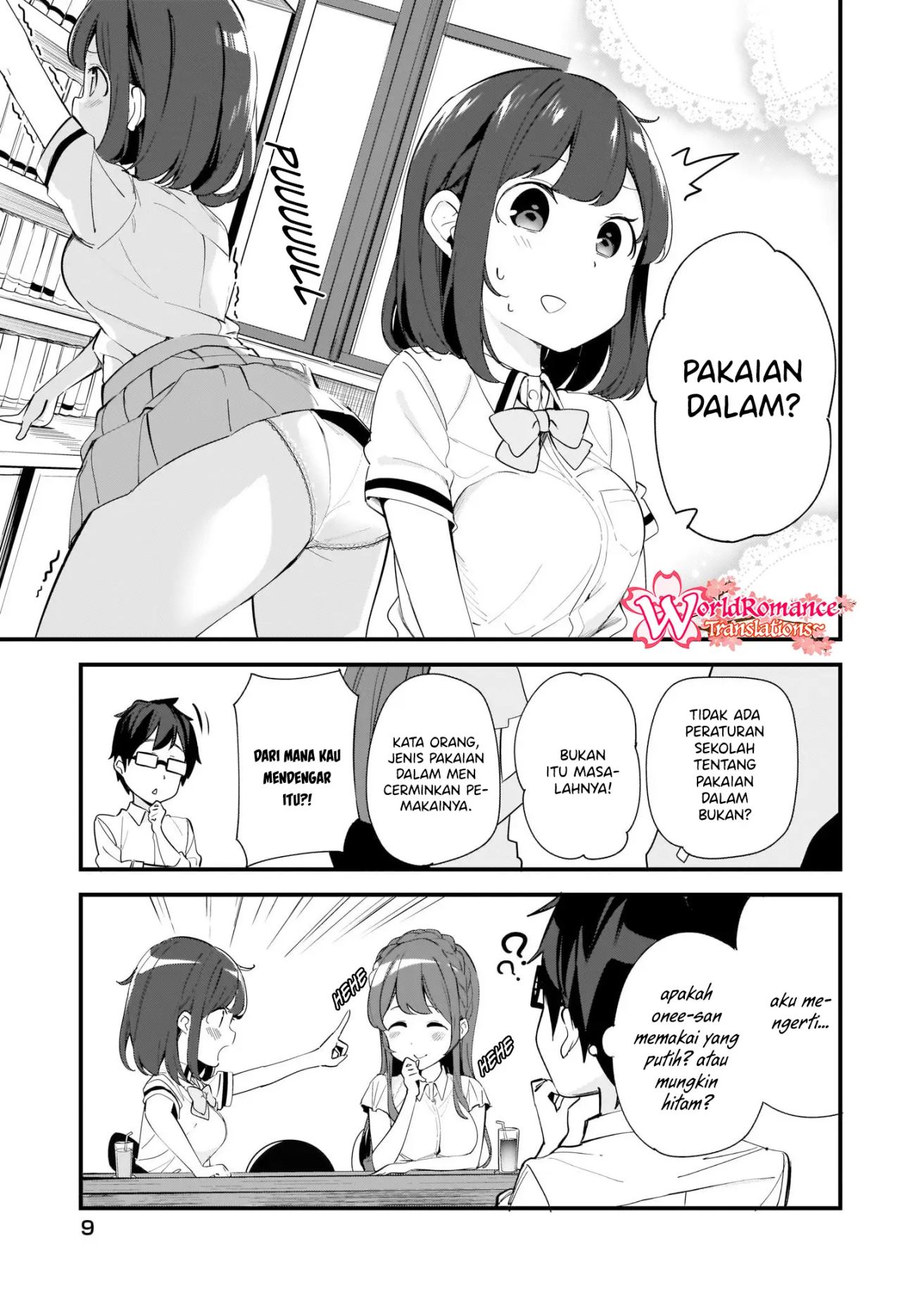 Hayasegawa-kun to Megami na Onee-san Chapter 4