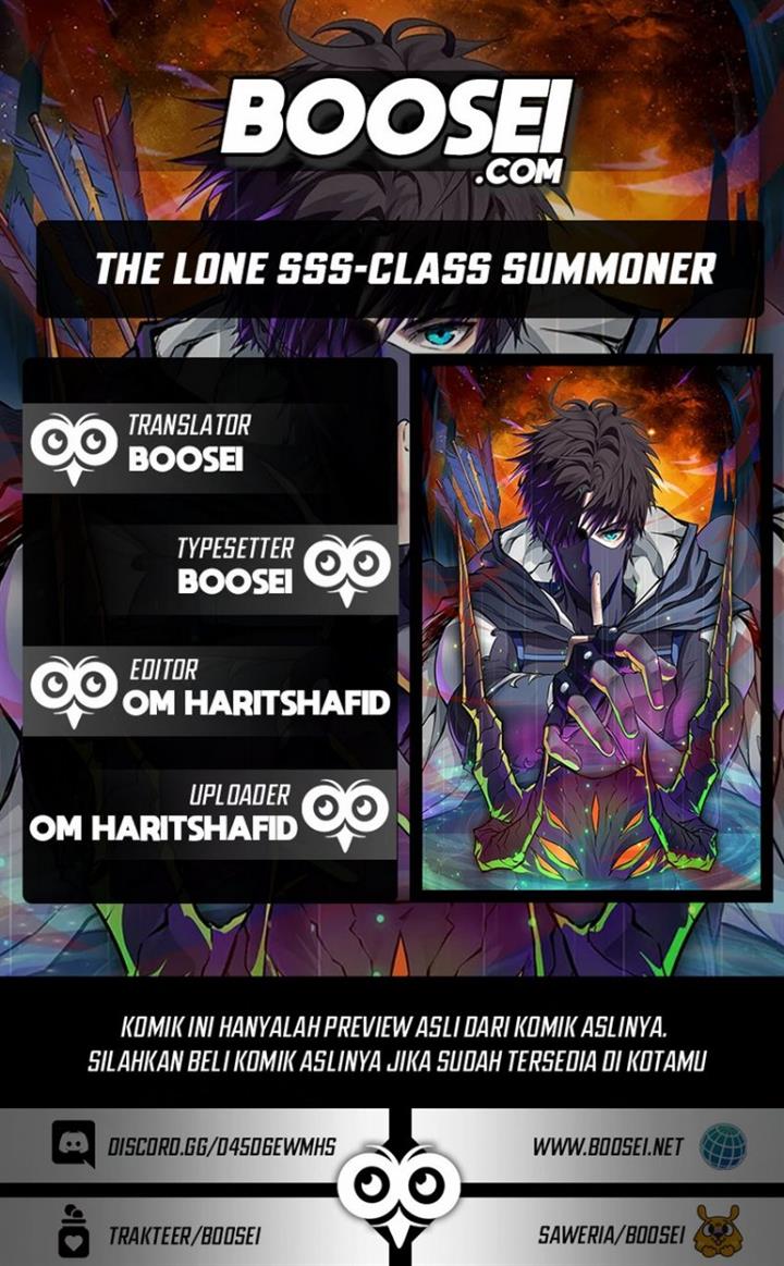 The Lone SSS-Class Summoner Chapter 1