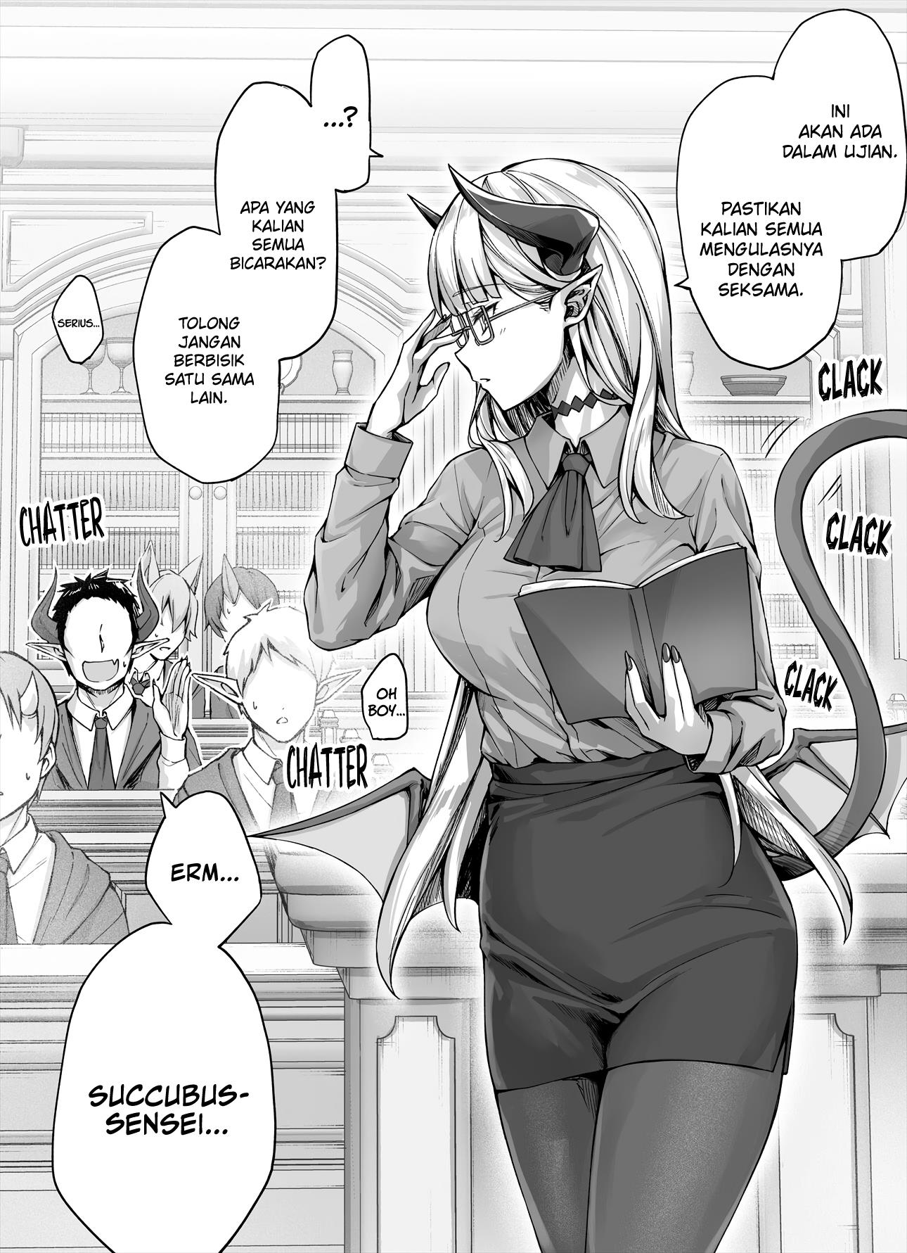 The Cool Succubus Teacher Leaking Out Her Lust Chapter 00