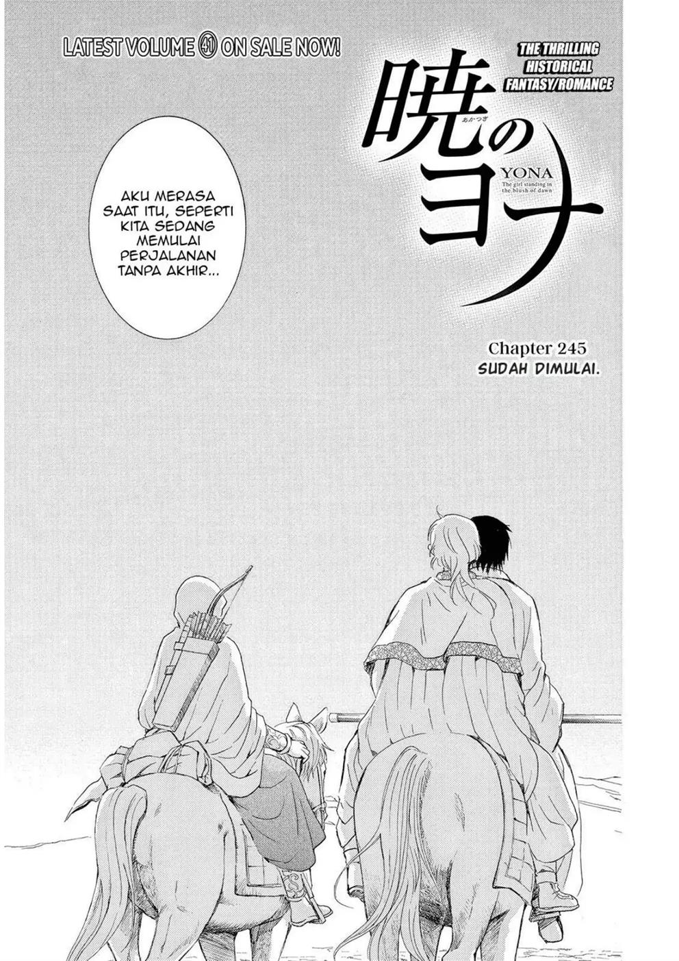 Akatsuki no Yona Chapter 245