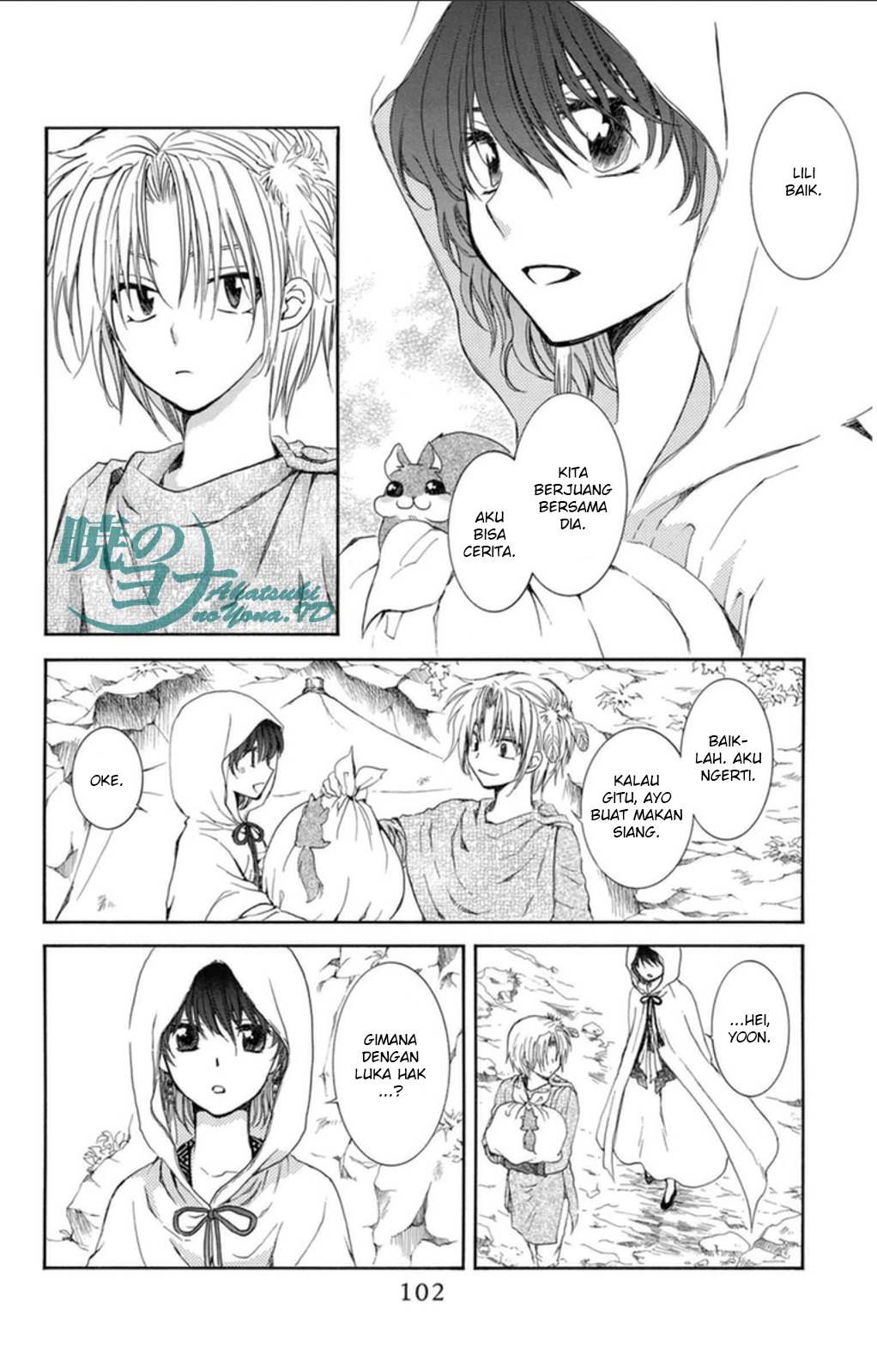 Akatsuki no Yona Chapter 92