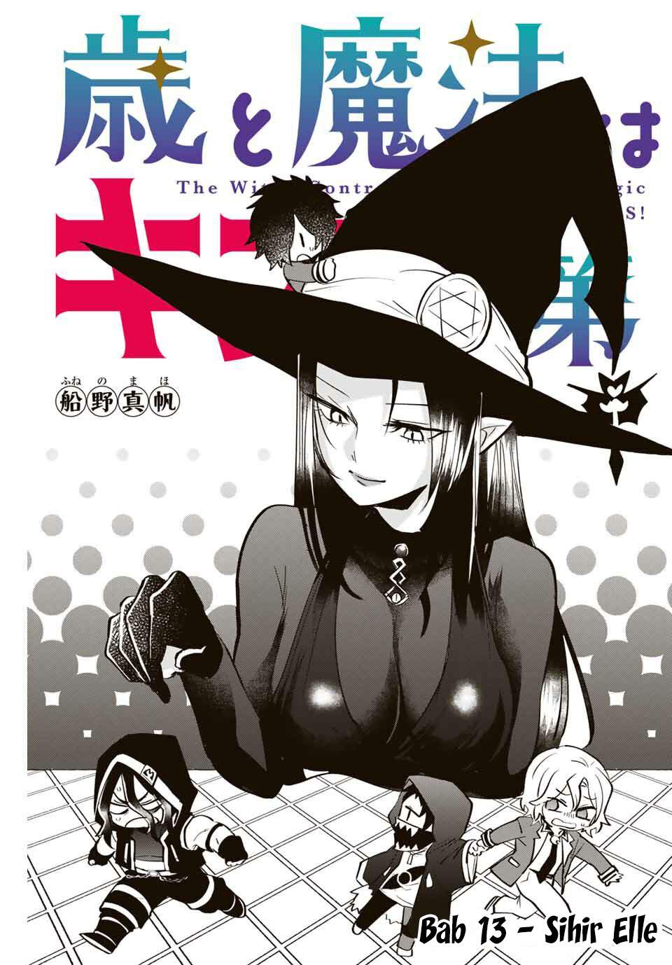 The Witch Controls Her Age and Magic With a Kiss Chapter 13