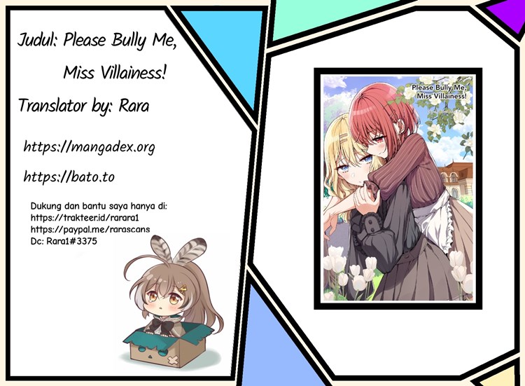 Please Bully Me, Miss Villainess! Chapter 3
