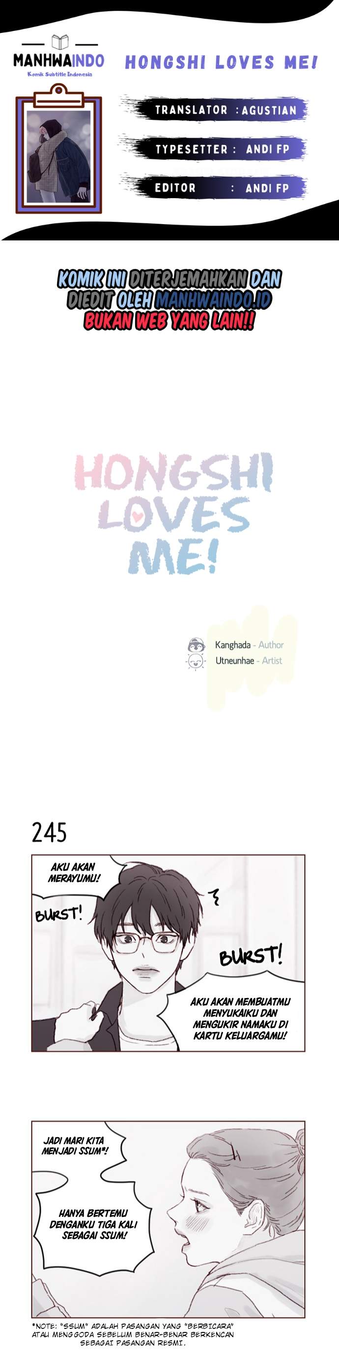 Hongshi Loves Me! Chapter 35