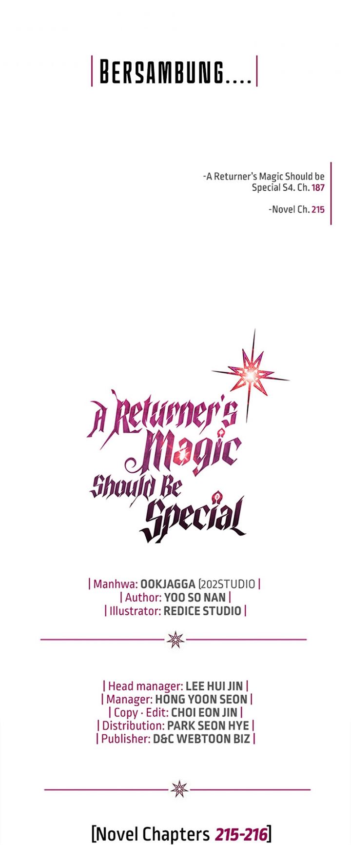 A Returner’s Magic Should Be Special Chapter 187