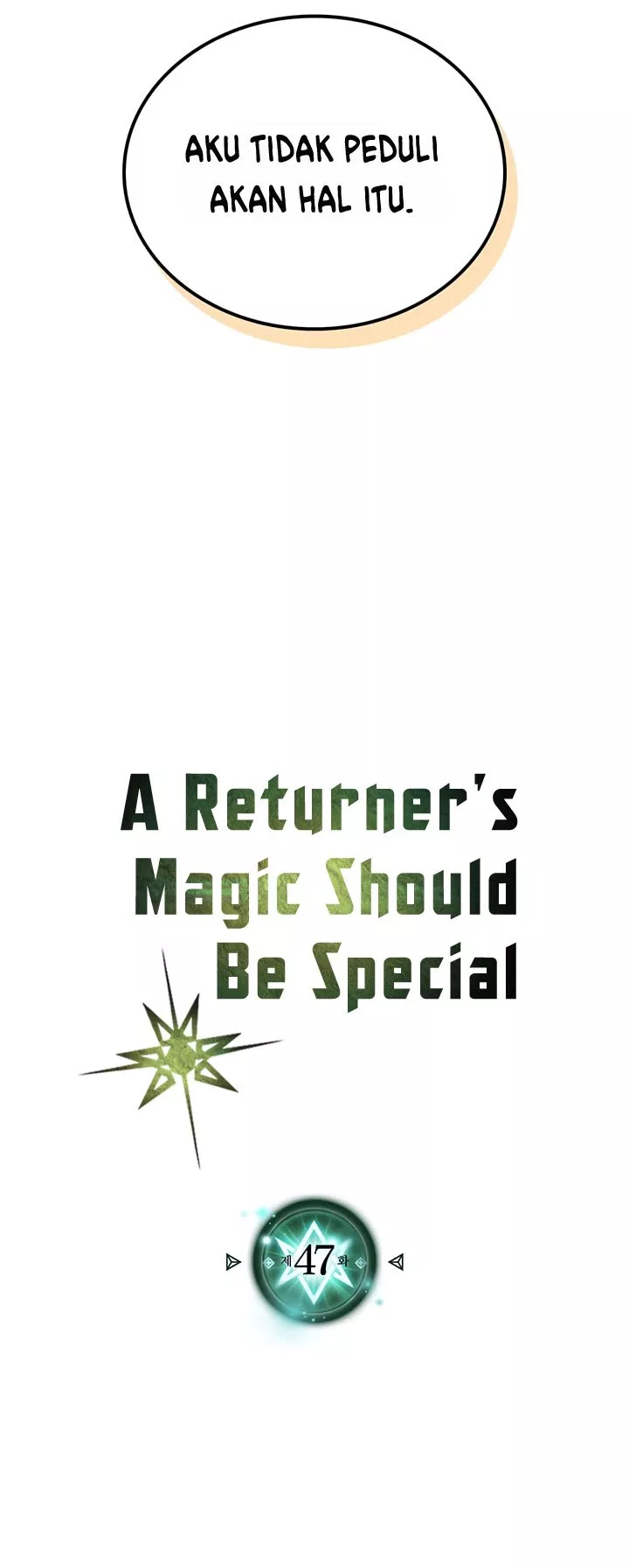 A Returner’s Magic Should Be Special Chapter 47
