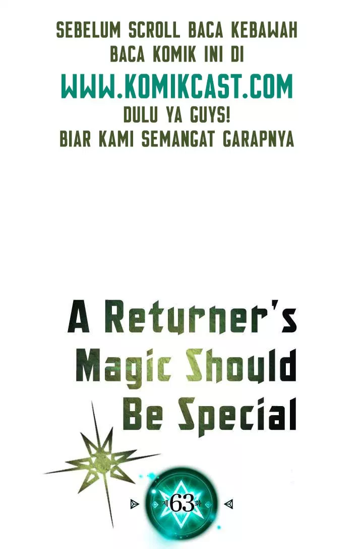 A Returner’s Magic Should Be Special Chapter 63