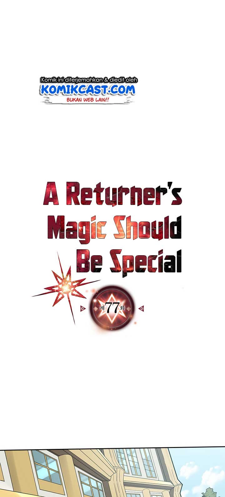 A Returner’s Magic Should Be Special Chapter 77