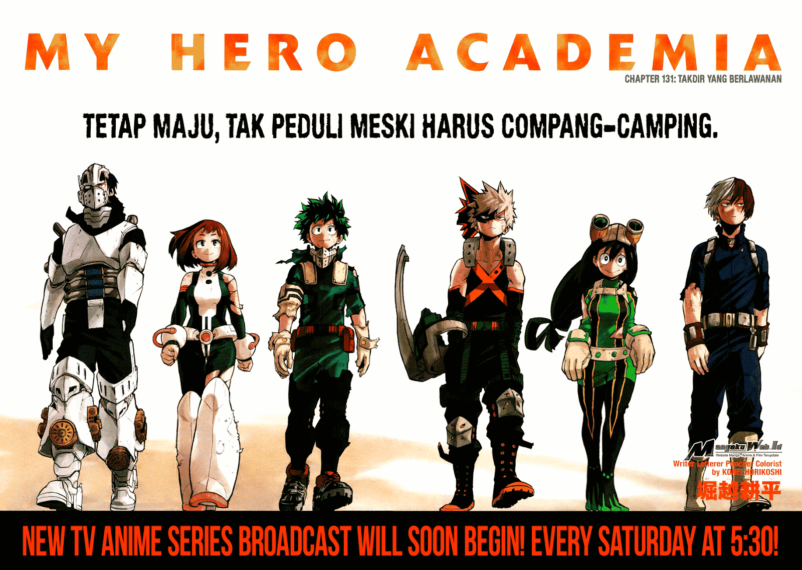 Boku no Hero Academia Chapter 131