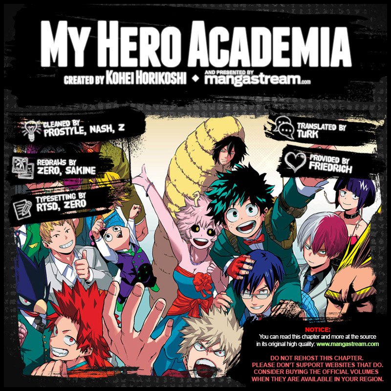 Boku no Hero Academia Chapter 195