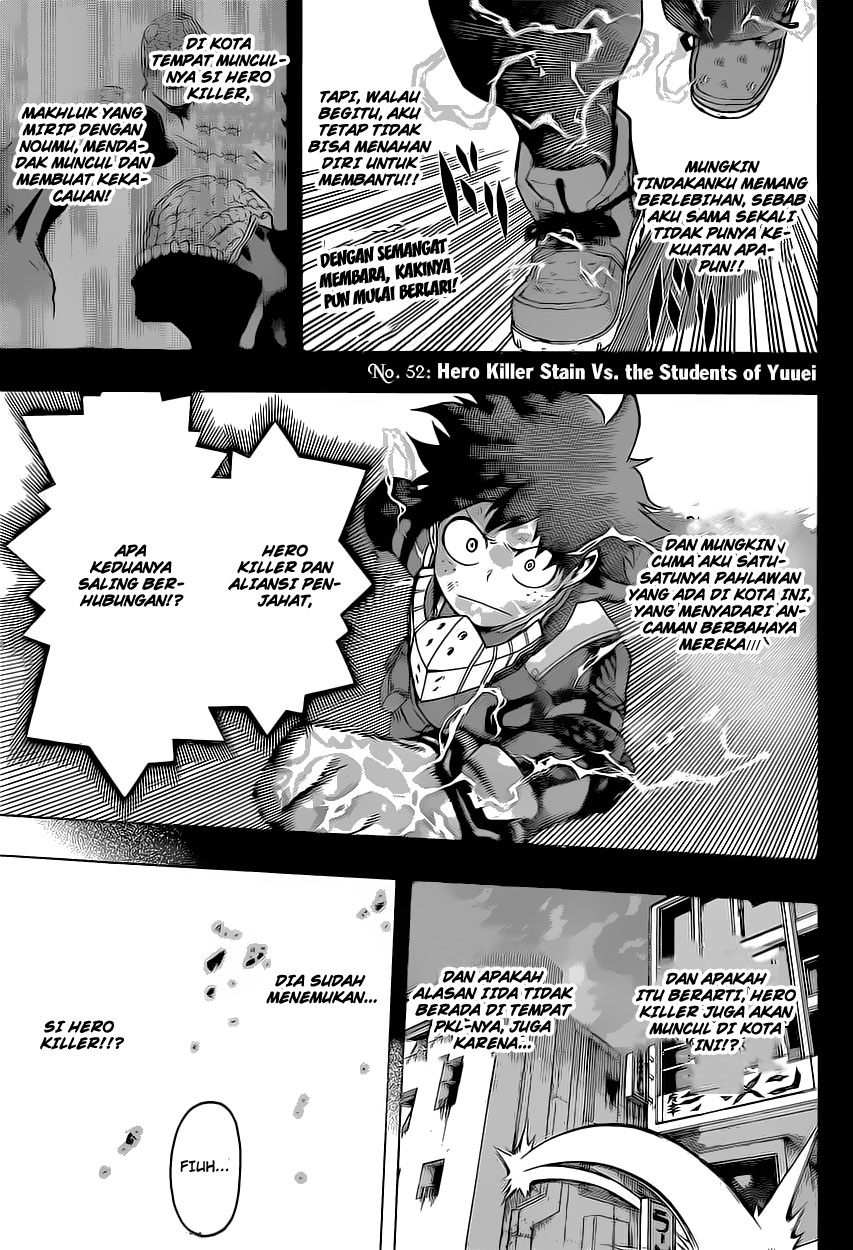 Boku no Hero Academia Chapter 52