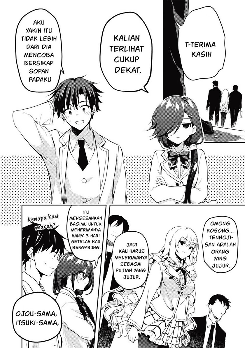 Saijo no Osewa ~Takane no Hana Darakena Meimon Kou de, Gakuin Ichi no Ojou-sama (Seikatsu Noryoku Kaimu) o Kagenagara Osewa suru Koto ni Narimashita~ Chapter 11