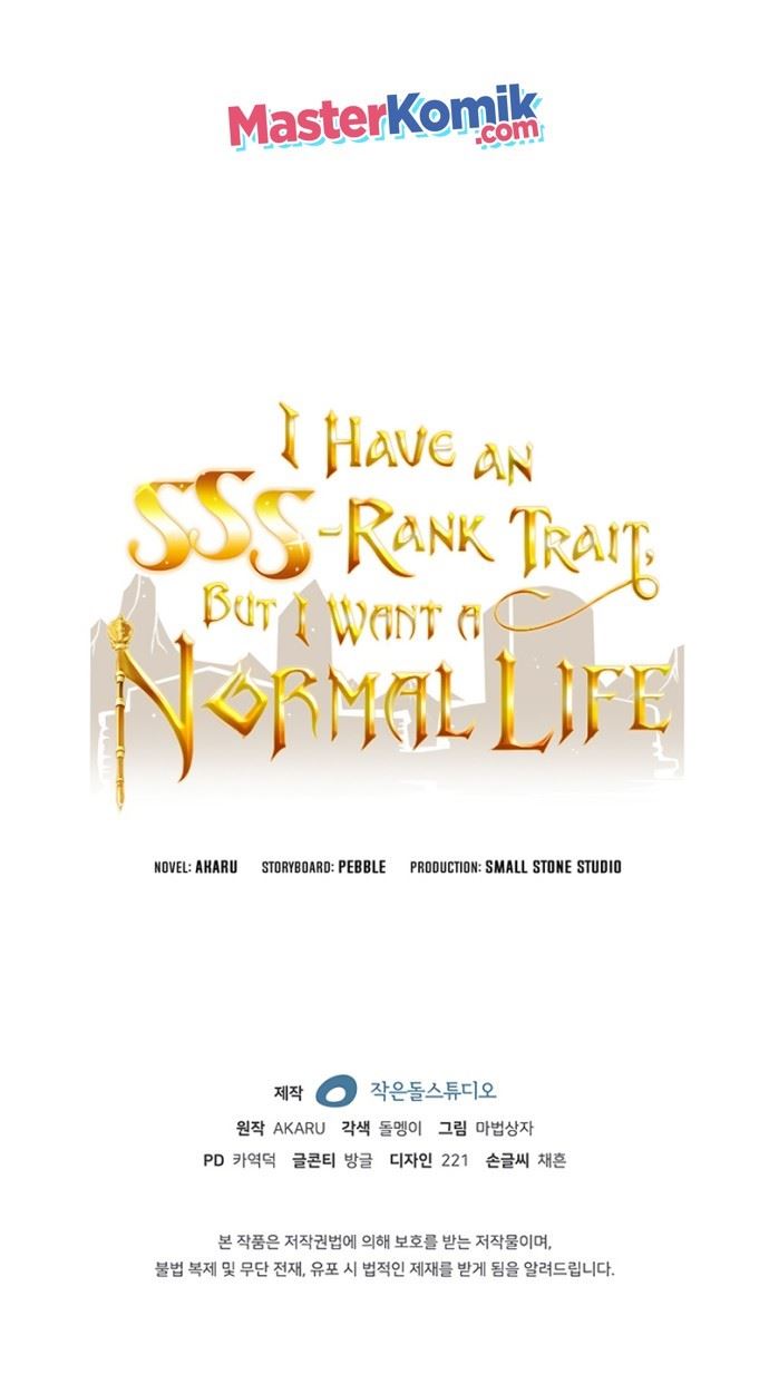 I have an SSS-rank Trait, but I want a Normal Life Chapter 5
