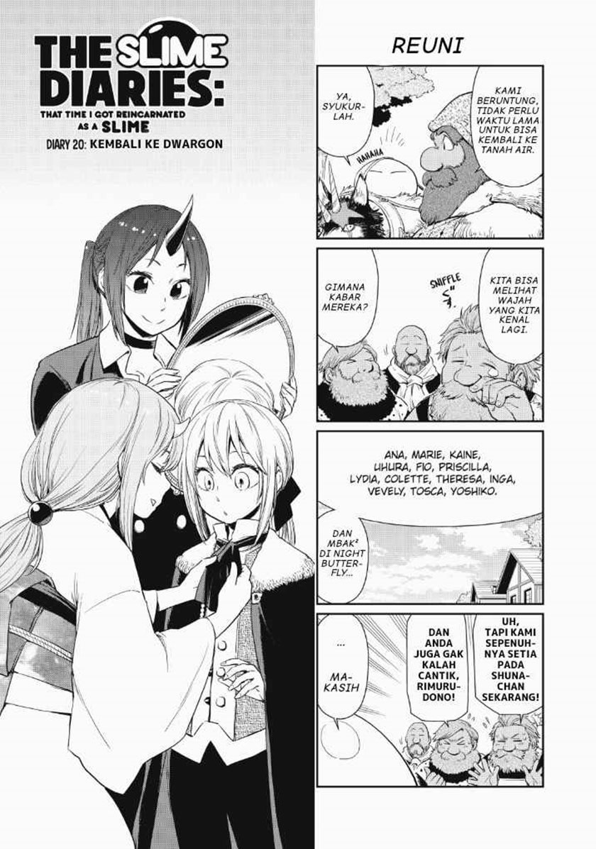 Tensura Nikki Tensei Shitara Slime Datta Ken Chapter 20