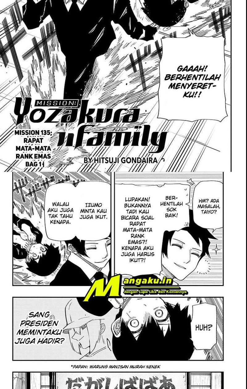 Mission: Yozakura Family Chapter 135