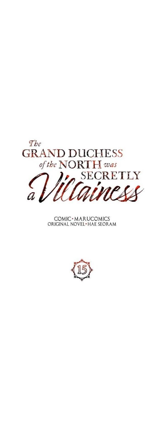 The Grand Duchess of the North Was Secretly a Villainess Chapter 15