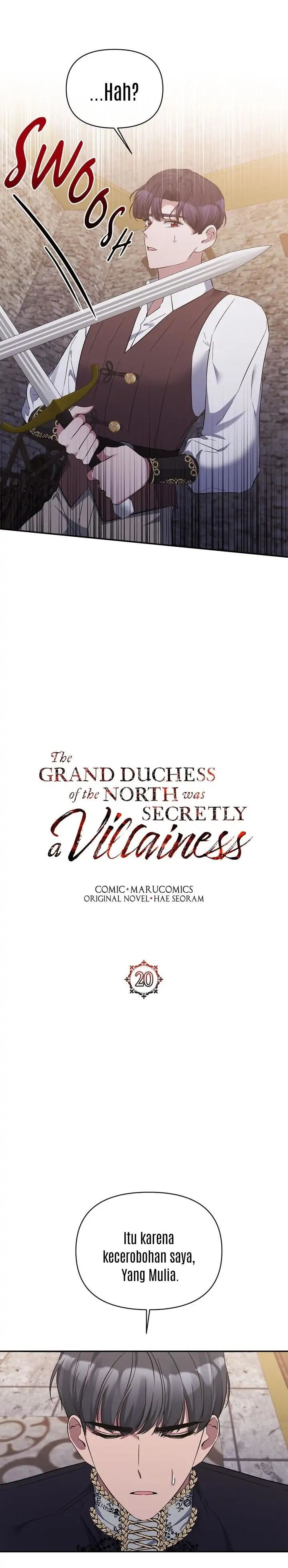 The Grand Duchess of the North Was Secretly a Villainess Chapter 20