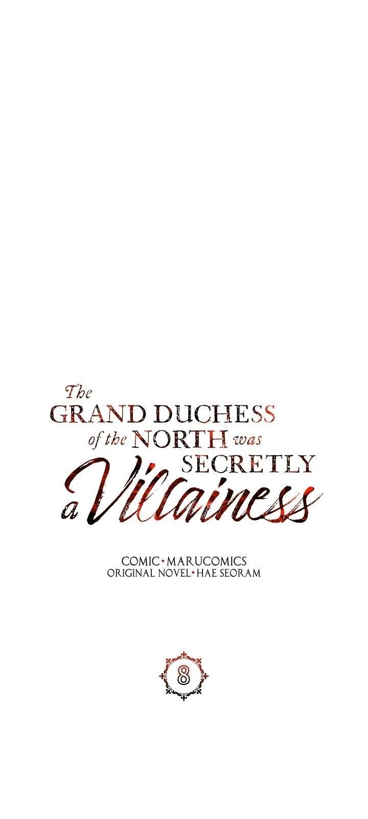 The Grand Duchess of the North Was Secretly a Villainess Chapter 8