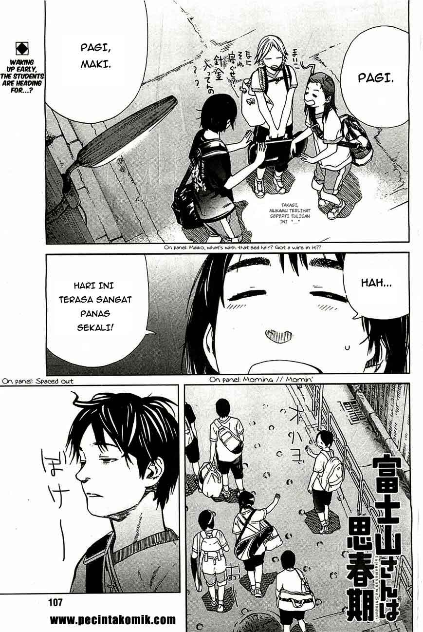 Fujiyama-san wa Shishunki Chapter 10