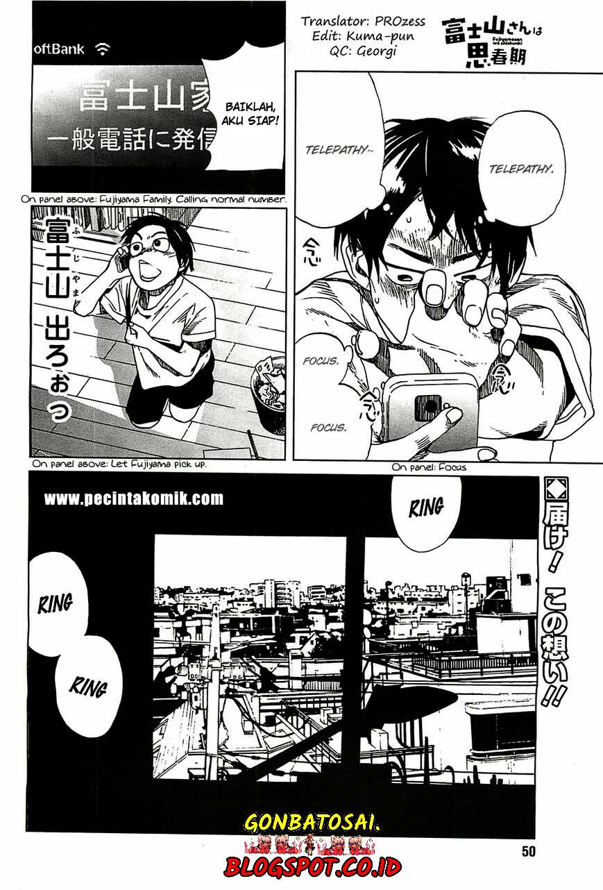 Fujiyama-san wa Shishunki Chapter 15